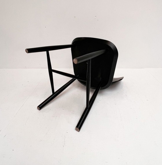 Image 1 of Set di 9 sedie Ejvind Johansson J67 per FDB Mobler, anni '70