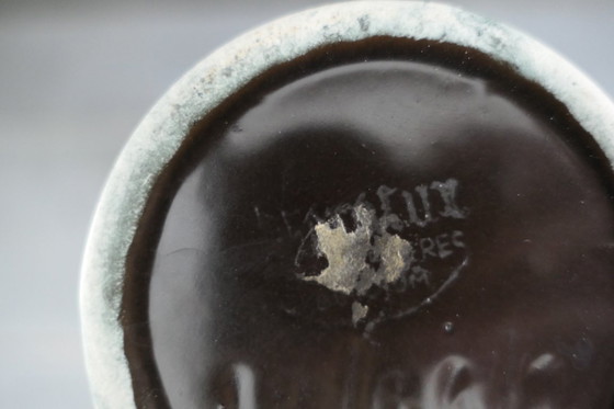 Image 1 of Keralux Boch Frères België vaas Ernest D'Hossche