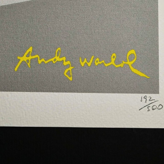 Image 1 of Litografia in edizione limitata "Truck" di Andy Warhol, realizzata da CMOA - 50 x 50 cm