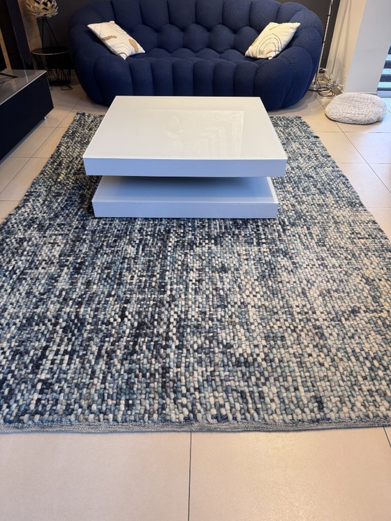 Image 1 of Quadratischer Couchtisch mit zwei Ebenen – Karaat Design