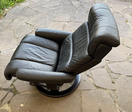 Image 1 of Stressles Memphis Leder Sessel 