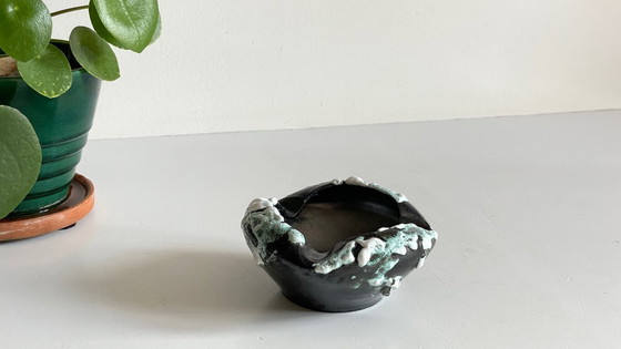 Image 1 of Cyclops Ceramic Ashtray Annecy France Vintage