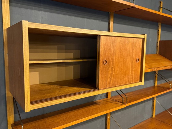 Image 1 of Wall System | Royal System | Poul Cadovius | Teak