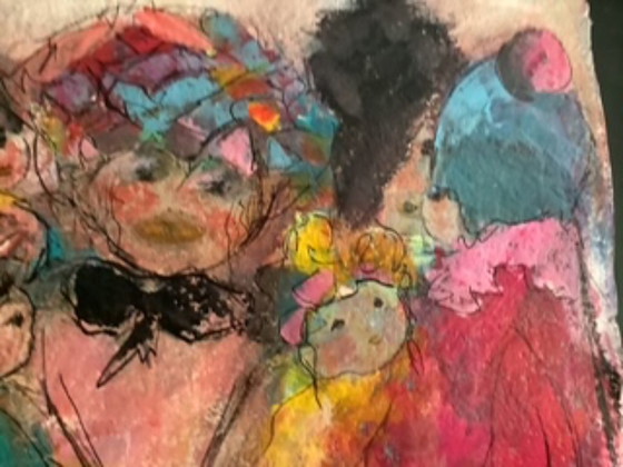 Image 1 of Painting by EllesBB - Dolls -.