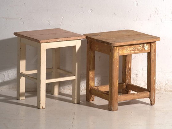 Comodini antichi in legno di pino – Europa Centrale, circa 1940 #2 – Rustic (photo 17 of 40)