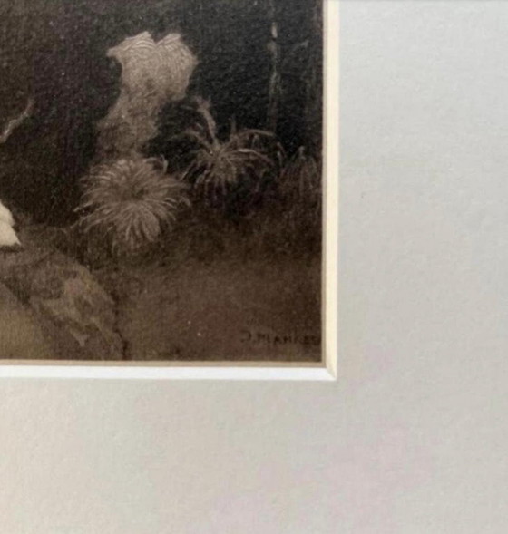 Jan Mankes 1889-1920 / Héliogravure Jeune chèvre blanche 1923 – Lithographies et sérigraphies, Paper (photo 3 of 7)