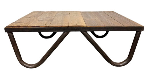 Industrieller Couchtisch, 1960er Jahre