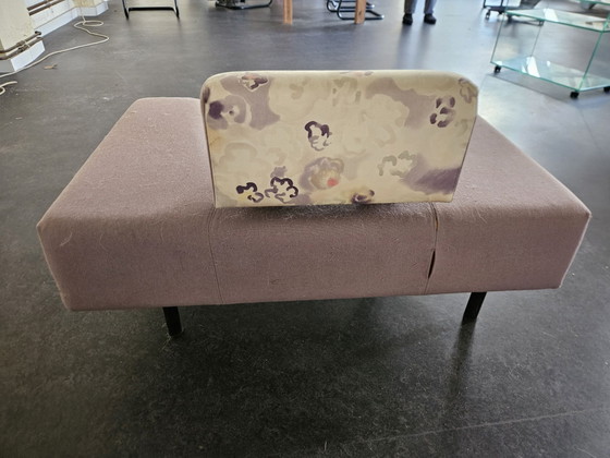 Pouf Garni, Pastoe, Poufs & repose-pieds, Métal, Textile, Noir (photo 4 sur 5)