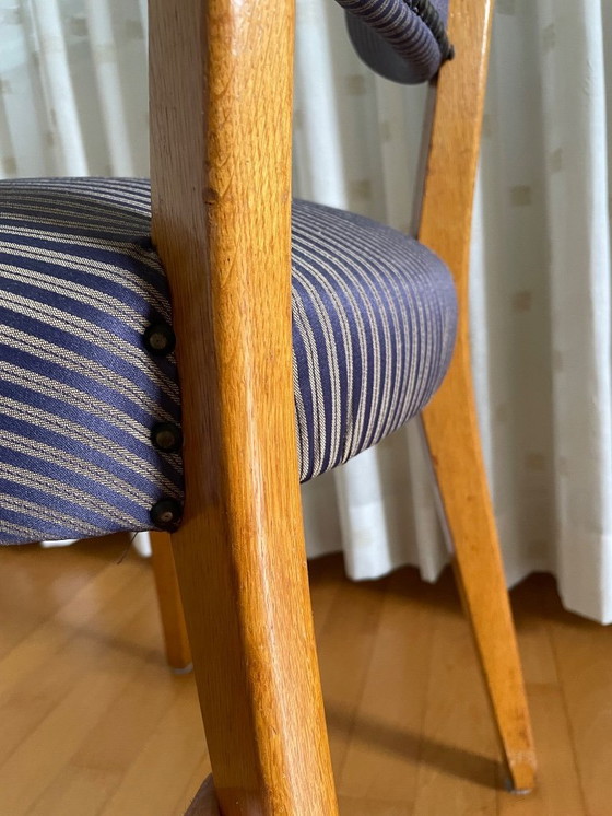 Image 1 of Ensemble de 4 chaises de salle à manger des années 60