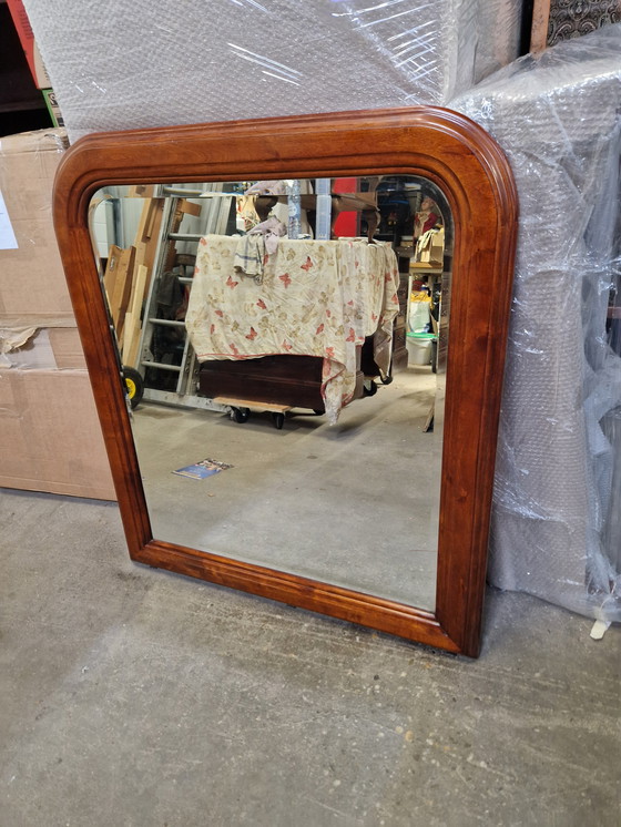 Image 1 of Large retro mirror 104x91
