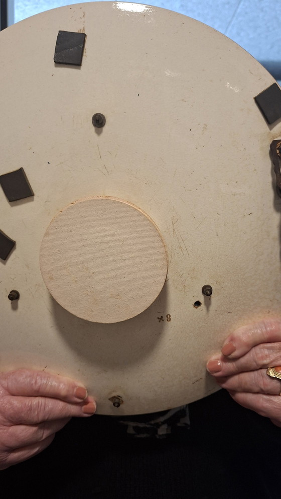 Image 1 of Eugene Farcot porseleinen klok uit 1870