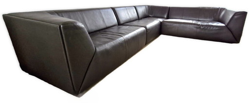 Area di seduta in pelle Rolf Benz