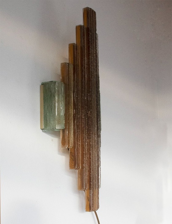 Image 1 of Vintage Albano Poli Poliarte murano lamp uit 1974