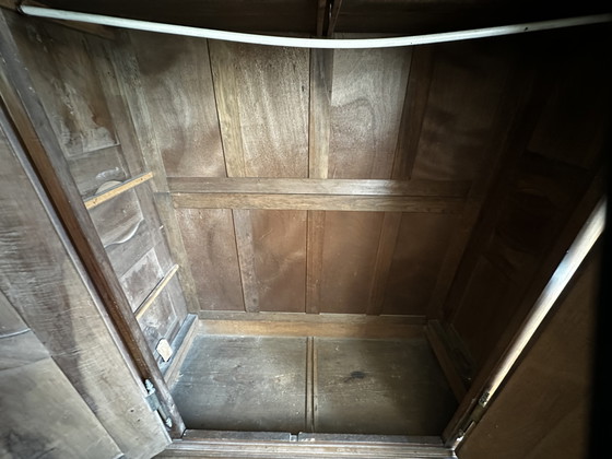 Ropero alsaciano Luis XV de nogal macizo, siglo XVIII – Armoire Alsacienne 18 e siècle, Wood, Vintage (photo 5 of 15)