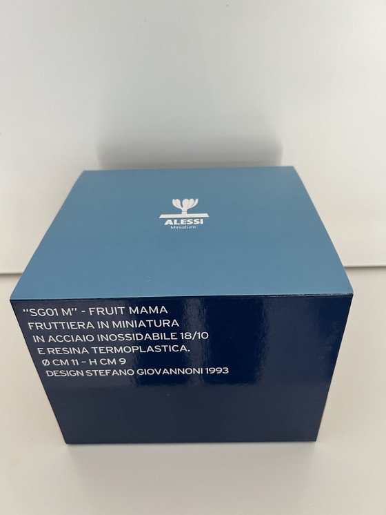 Image 1 of Miniatuur Alessi fruitmand ongebruikt 
