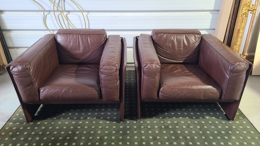 Poltrone DUC di Mario Bellini per Cassina