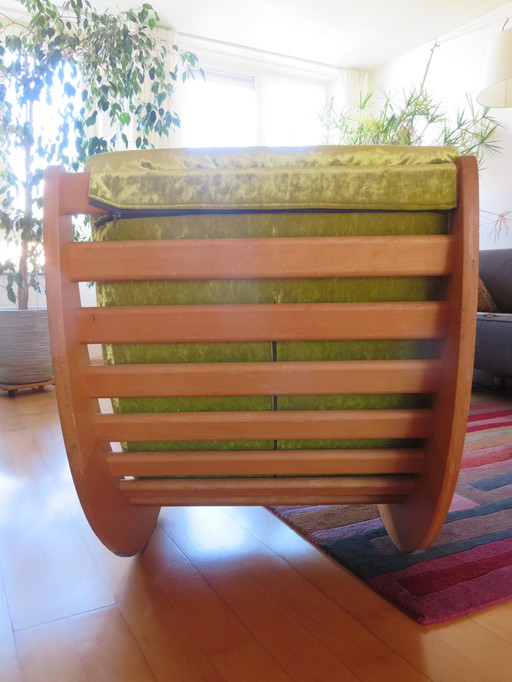 Verner Panton Fauteuil à bascule Relaxer