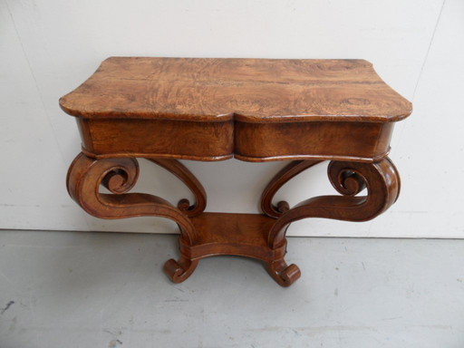Antique Trumeau Wall Table