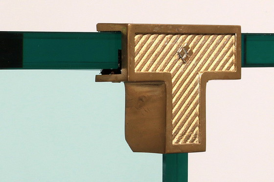 Image 1 of Peter Ghyzcy Side Table Model T30 solid glass 1960