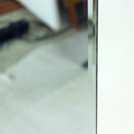 Image 1 of Specchio da parete asimmetrico vintage, Cecoslovacchia, anni '50