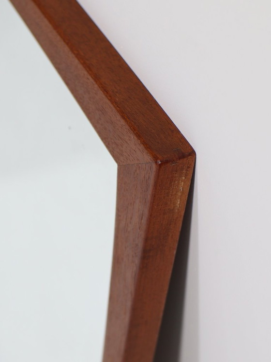 Image 1 of Spiegel Aksel Kjersgaard Kai Kristiansen teak vierkant