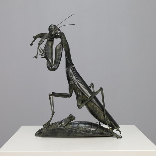 Sculpture Praying Mantis – Wedding Sonata by Anne Shingleton 1995