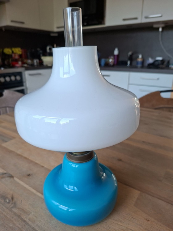 Lampada da scrivania Oil Light di Fog & Mørup, anni '50 – Lampade da scrivania, Vetro, Ottone (photo 5 of 5)