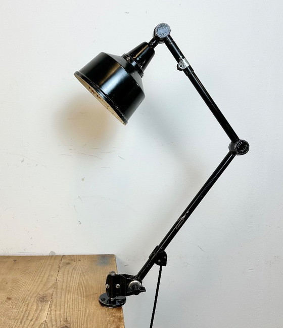 Image 1 of Industrial DDRP Desk or Wall Lamp by Curt Fischer for Midgard, 1930s