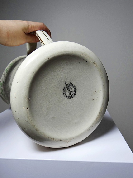 Image 1 of Large antique earthenware wash jug from Hamage Moulin des Loups