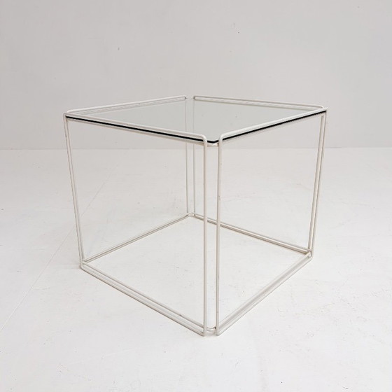 Isocele Side table by Max Sauze for Atrow, 1970s – Metal (photo 9 of 9)