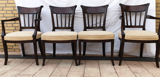 Image 1 of 4 Antique English Dining Chairs