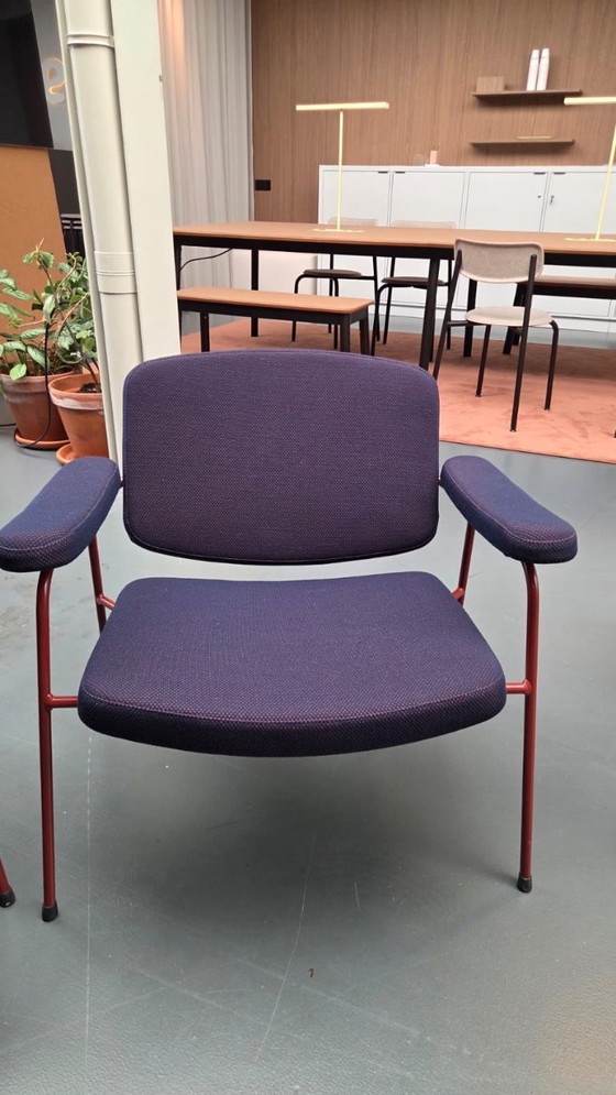 Image 1 of 2x Artifort Moulin Lounge-Sessel von Pierre Paulin (mit Armlehnen)