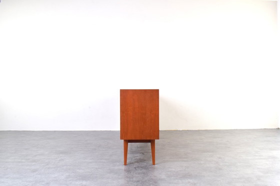 Image 1 of Mid-Century teakhouten dressoir van Heinrich Althoff, jaren 60.