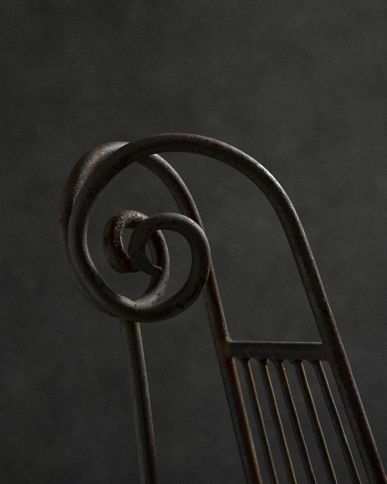 Image 1 of sedia e tavolo Spine nello stile di André Dubreuil.