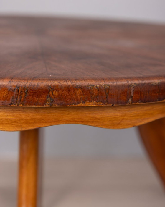 Image 1 of VINTAGE 1940S WOODEN COFFEE TABLE IN ITALIAN DESIGN