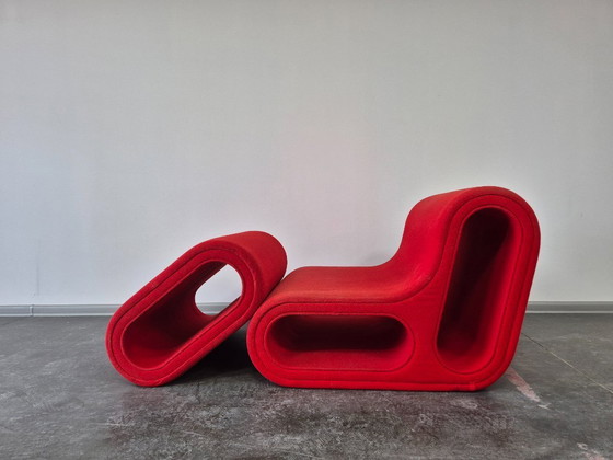 Image 1 of "Other One Lounge Chair" with ottoman by Leif Jörgensen for HAY