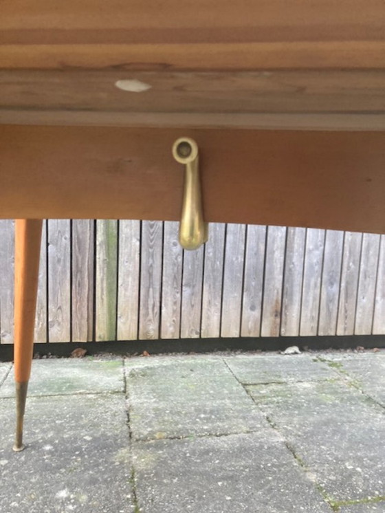 Image 1 of Special double extendable vintage dining table