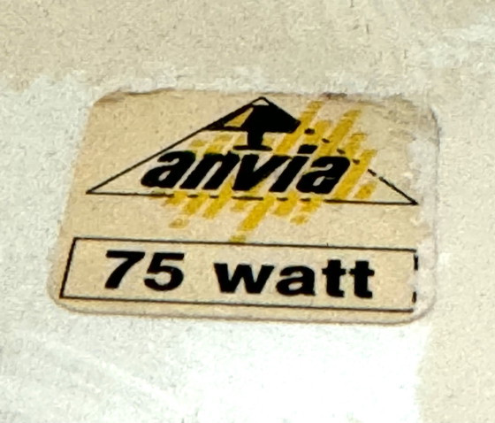 Image 1 of GEOMETRIC WALL LAMP BY J.J.M. HOOGERVORST FOR ANVIA NEDERLAND, THE NETHERLANDS, 1960s