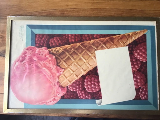 1x American ice poster 1950s