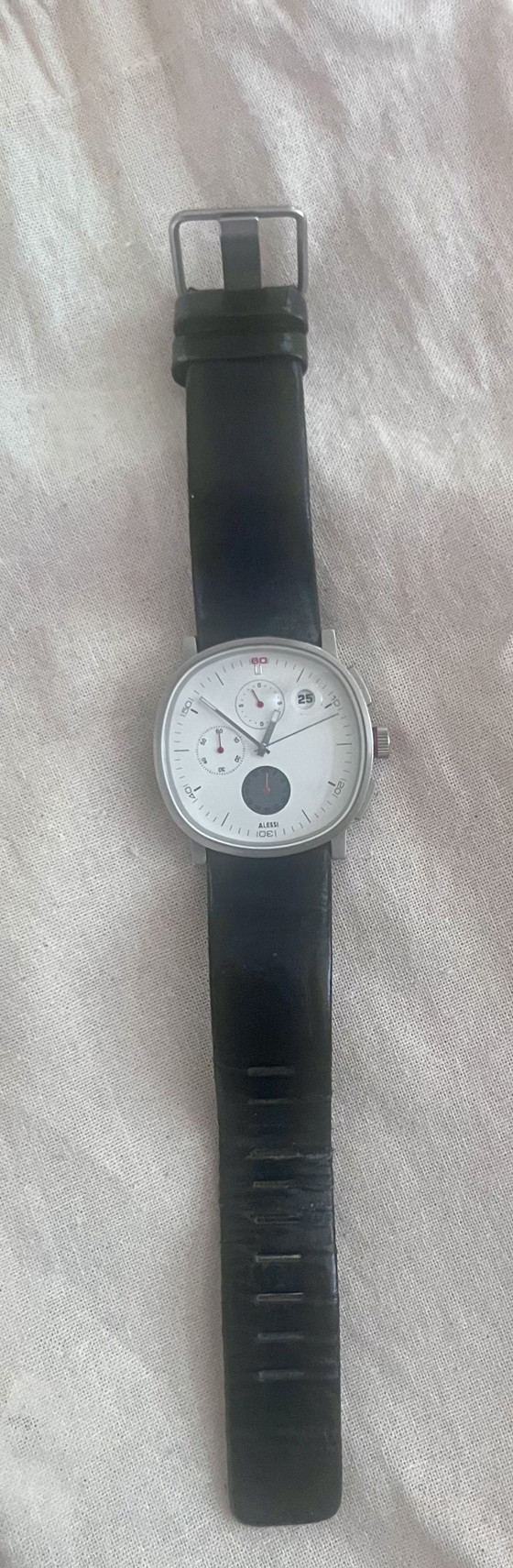 Alessi Tic Chrono AL5019 – Piero Lissoni Designhorloge – Klokken, Metal (photo 2 of 5)