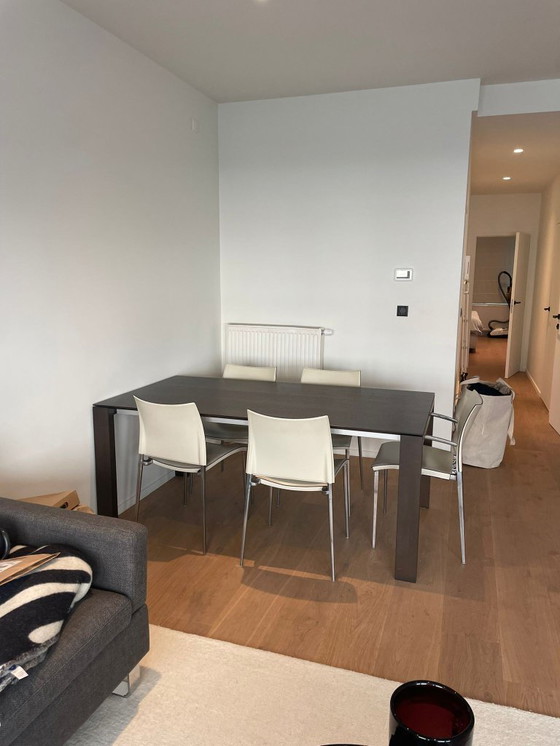 Image 1 of Desalto Sand leather dining table chairs