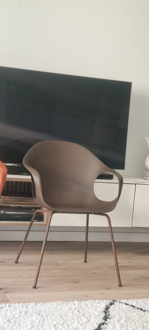 Kristalia Elephant Chair Brown – eetkamerstoelen, Metal, Plastic