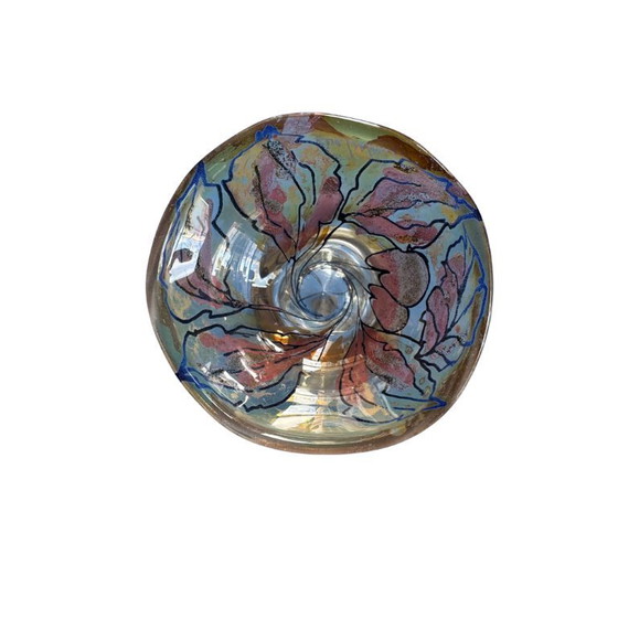 Image 1 of Signed art glass vase - Vera Walther, ca. 1980