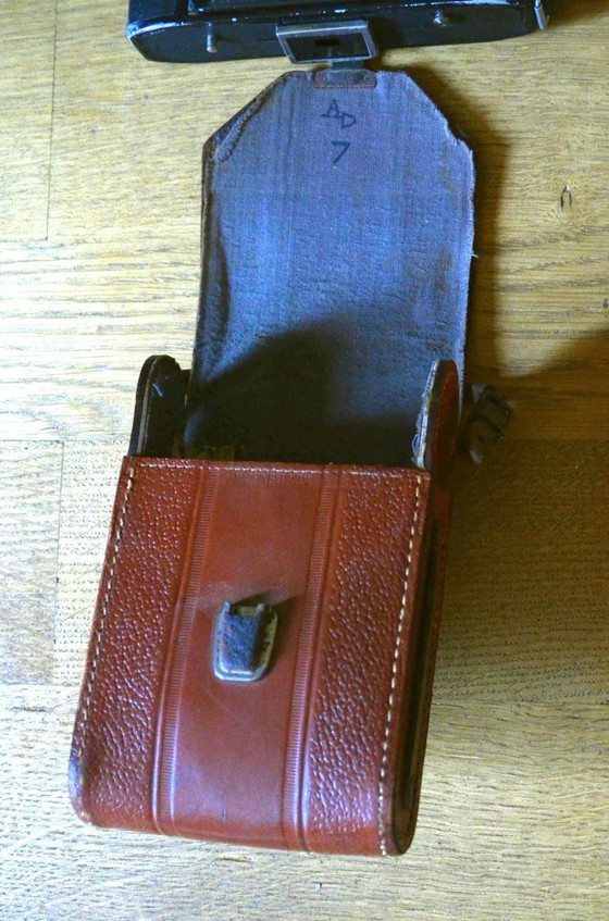 Appareil photo ancien, argentique à soufflet, marque Demaria-Lapierre, modèle Dehel format 6x9 obtu. 1 :4.5, (photo 8 of 10)