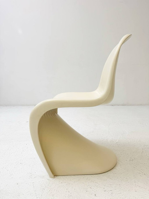 Panton Chair By Verner Panton For Herman Miller, Fehlbaum Production