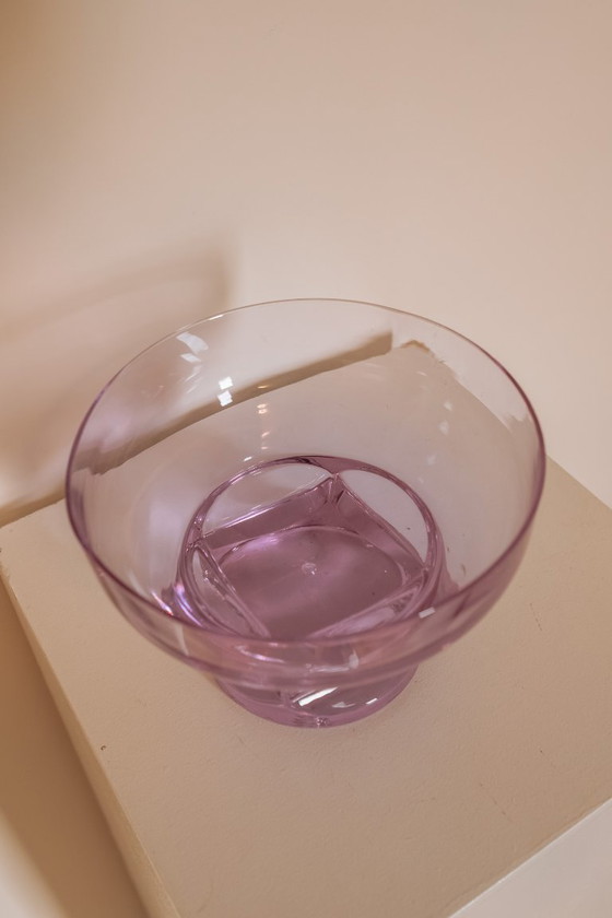 Image 1 of Italienische lila Obst- oder Salatschüssel