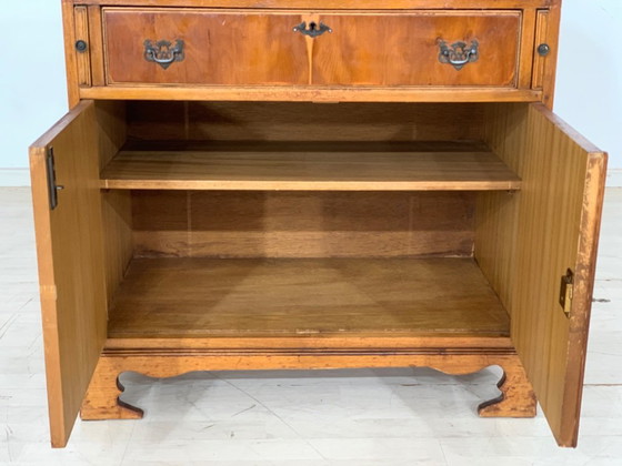 Image 1 of Secrétaire de style colonial armoire à écrire armoire de salon vintage