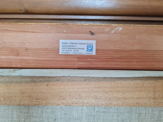 Image 1 of Oil painting by the landscape painter Clemens Neuhaus, 1977