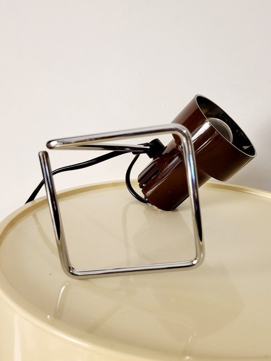 Image 1 of Lampe de bureau vintage du milieu du siècle, conçue par NF Luminaires, probablement des années 1970.