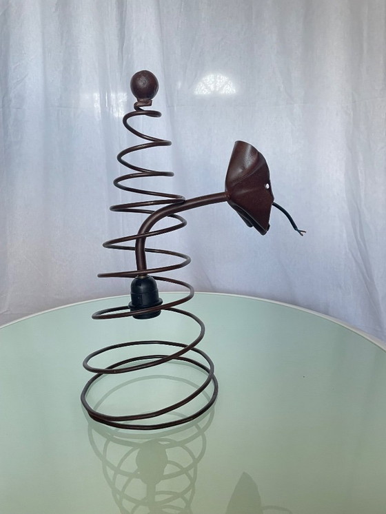 Image 1 of Pescatore smeedijzeren veerwandlampen